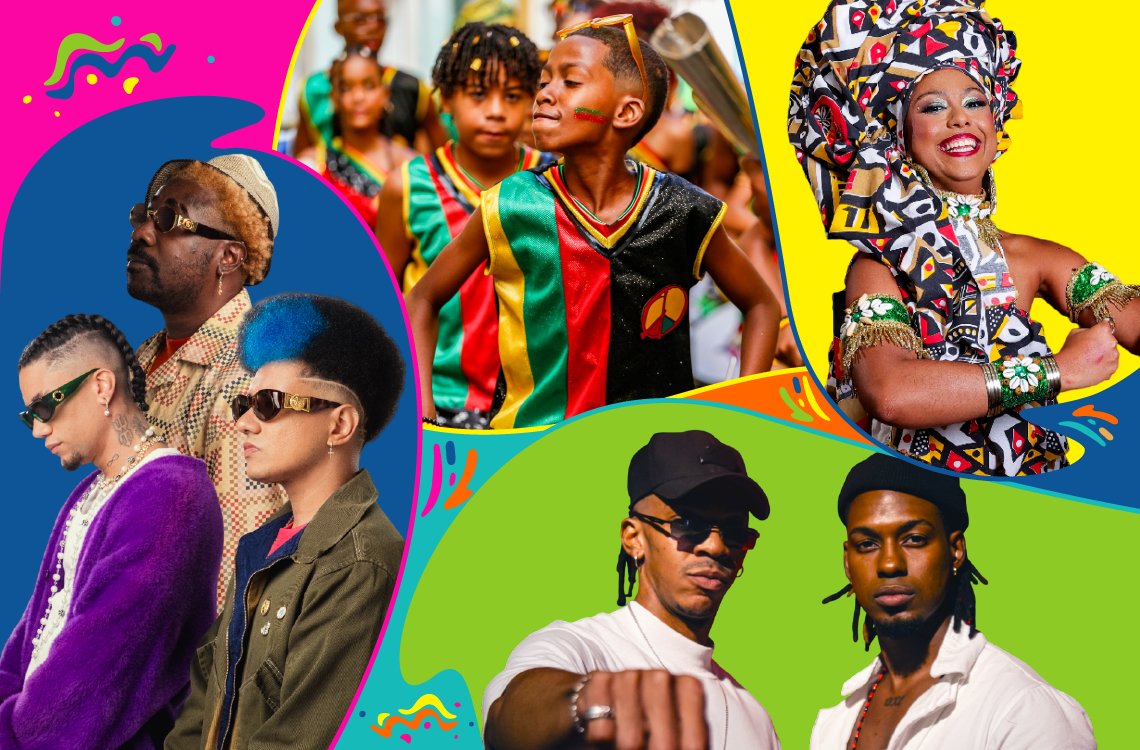 Pelourinho vibra neste sábado (31) com Olodum Mirim, Xédendê, Acema e ensaio do Ilê Aiyê